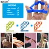 SKDK-agarre de mano para dedo pinza de anillo de entrenamiento de fuerza de silicona, expansor de dedo de 3kg-5kg, empuñaduras de mano eléctricas para entrenamiento de Fitness ► Foto 2/6