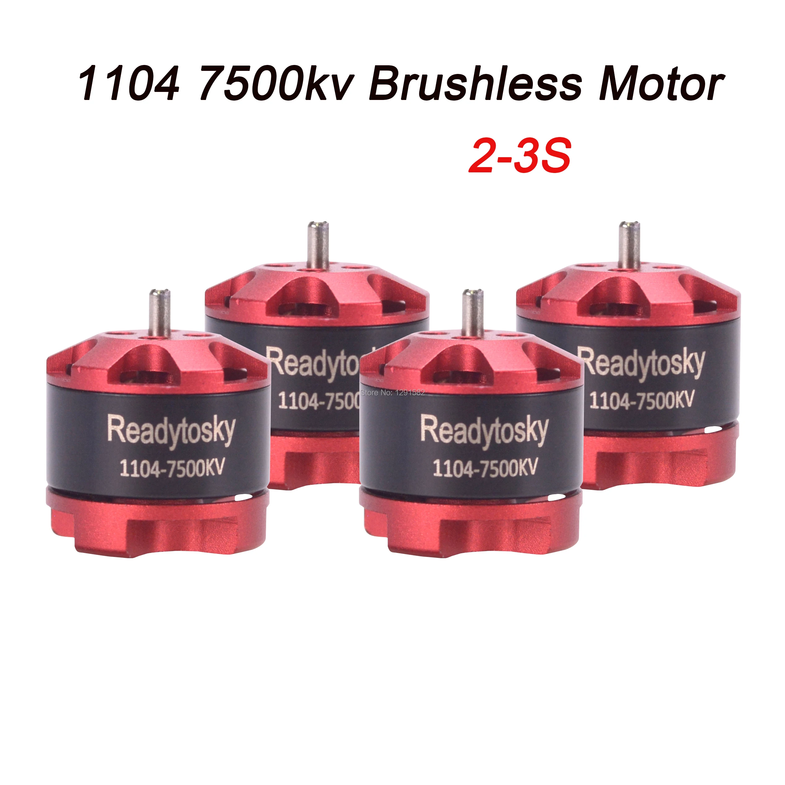 1104 7500kv Mini Brushless Motor 2-3S support 2030 propeller for 90 100 120mm Mini RC Racing Drone Quacopter