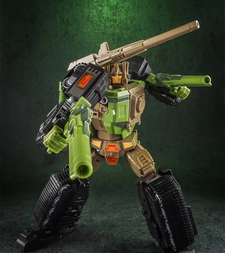 

Yes Model YM12 RF-02 STUBBOM BUFFETT MT IRON WILL Transformation Action Figure