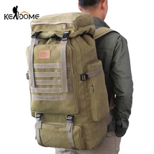 60L Large Military Bag Canvas Backpack Tactical Bags Camping Hiking Rucksack Army Mochila Tactica Travel Molle Men Outdoor XA84D 60L Large Military Bag Canvas Backpack Tactical Bags Camping Hiking Rucksack Army Mochila Tactica Travel Molle Men Outdoor XA84D