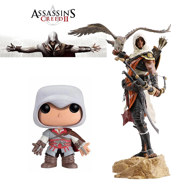 Фигурка Assassins Creed Originis Bayek фигурка ассасина фигурка байек Эцио коллекция моделей Игрушек
