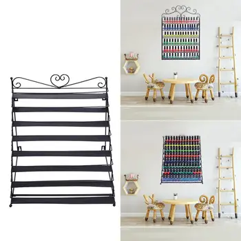 

Metal Nail Polish Display Rack Holder Makeup Lipstick Lip Gloss Display Organizer Rack Holder Makeup Display Racks