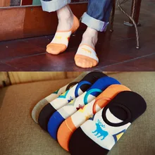 

5Pairs/Lot Men's Socks Boat Solid Color Invisible Men's Socks Colorful Socks Men's Low Top Breathable Mesh Thin Socks Wholesale