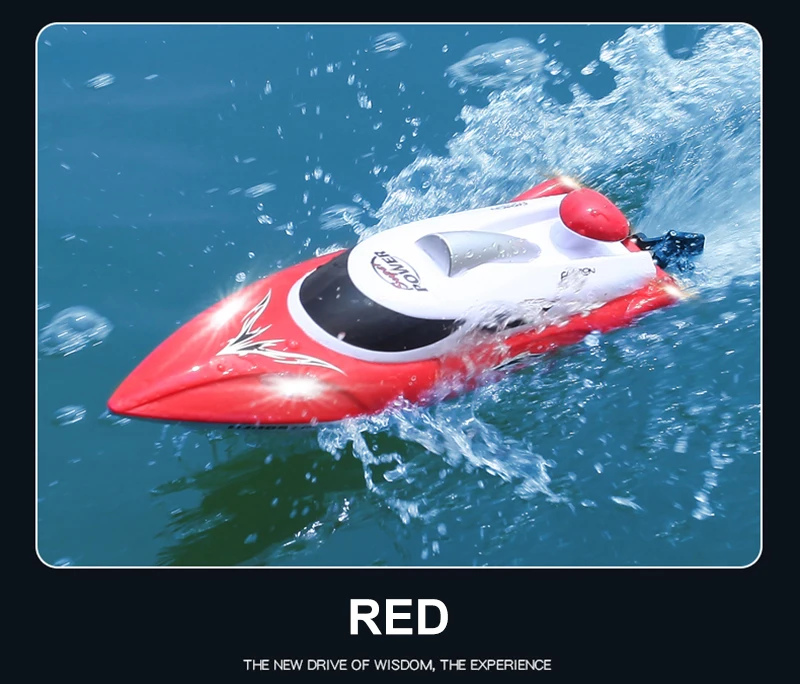 HJ806B RC высокоскоростная лодка 35 км/ч Быстрая с системой охлаждения воды лодка 200 м Дистанция управления RC лодки детские игрушки подарки