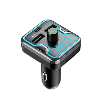 

Car Bluetooth 3.0 FM Transmitter Wireless Handsfree Audio Receiver Auto MP3 Player 2.4A Dual USB Fast Charger Car Accessories