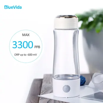AliExpress - 45% Off: Pure H2 Max 3300ppb Hydrogen water generator with SPE&PEM Dual chamber Technology High concentration Hydrogen water bottle