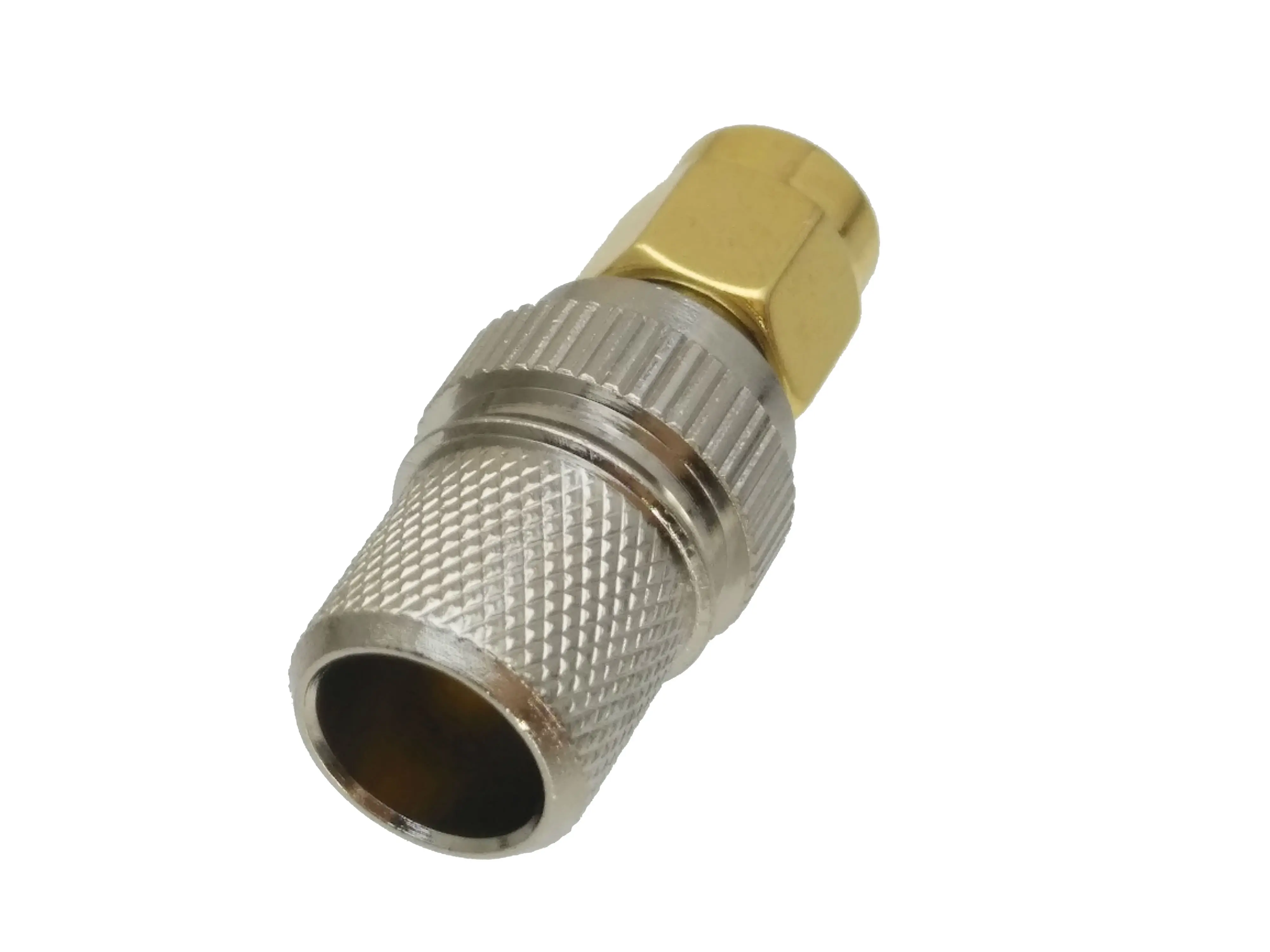 Разъем SMA штекер обжимной RG8 RG213 LMR400 RG214 кабель прямой позолоченный|cable connector crimp|cable