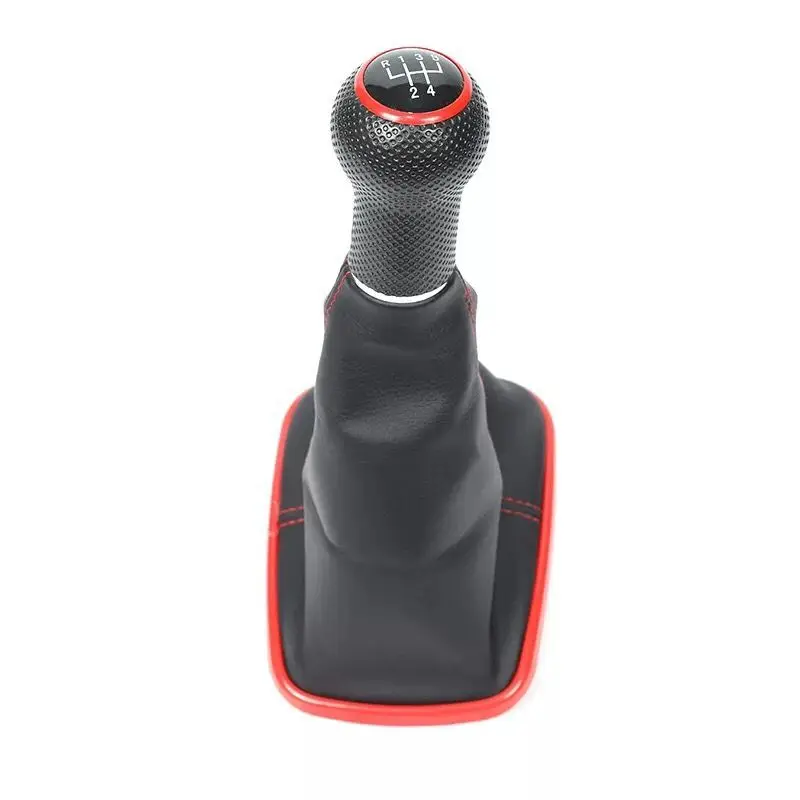 12mm 5 / 6 Speed Car Gear Shift Knob Lever Shifter Gaitor Boot For
