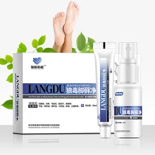 Антибактериальный Уход за ногами стерилизация кожи зуд крем Китайский Натуральный Крем