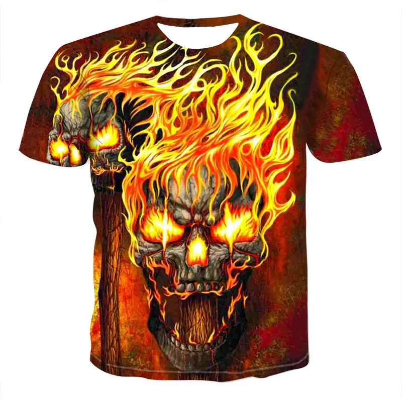 

2020 New T-shirts Summer Sleeve Luxury Men Clothes Hip Hop Tops Fashion Casual Tigers T-shirts Summer Fashion 3D Printing