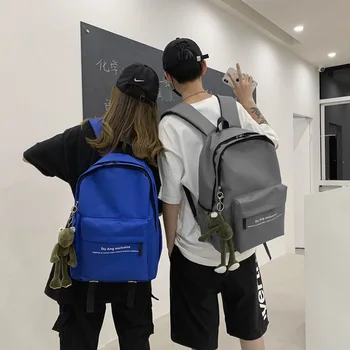 

Schoolbag male trend Korean middle school students junior high school students wild backpack female backpack Laptop backpack