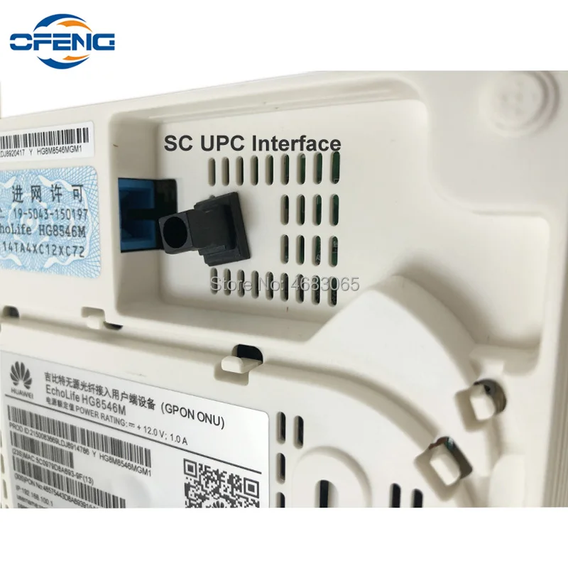 Huawei оптический сетевой терминал HG8546M GPON ONU 1GE+ 3FE+ Voice+ USB+ wifi английская версия волоконно-оптический сетевой маршрутизатор