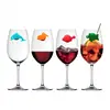 12pcs/set Creative Cute Wine Glass Charm Suction Marine Animals Wine Glass Marker Wine Glass Tag Bar Accessories ► Photo 2/6