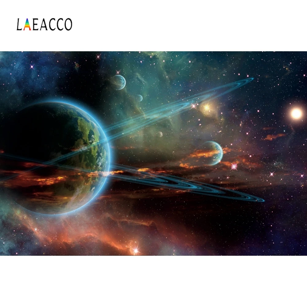 Laeacco Луна земля горы Вселенной маленький астронавт фотографии Фоны фон для