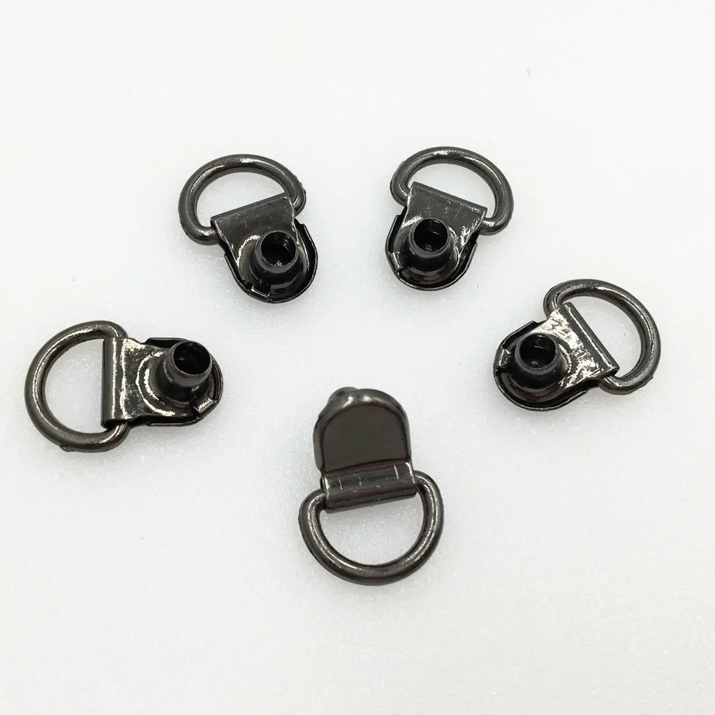 20pcs Boot Lace Hooks For Camp Hike Climbing Repair Leather Shoes