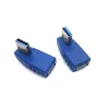 Usb 3.0 Connector Right + Left angle 90 degree Converter  USB 3.0 Type A Male to Female Plug  Adapter Converter Wholesale  AQJG ► Photo 3/6