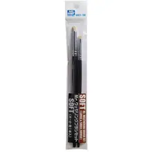 GSI Creos Mr. Hobby MB31 г-н выветривания кисти набор мягкий(большая и маленькая кисть) Инструменты для изготовления моделей