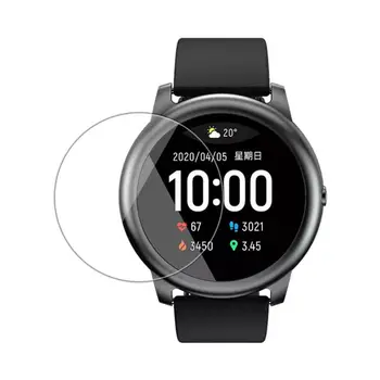 

Explosion-proof H-D Tempered Glass Film Screen Protector Full Coverage for Xiao-mi Haylou Solar Smart Watch M5TB