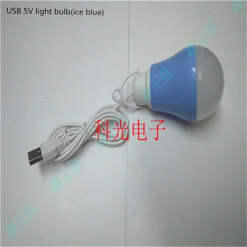 5W USB led light bulb white lighting 5V highlighted Convenient lamp Portable power bulb Field emergency lamp 2pcs/lot