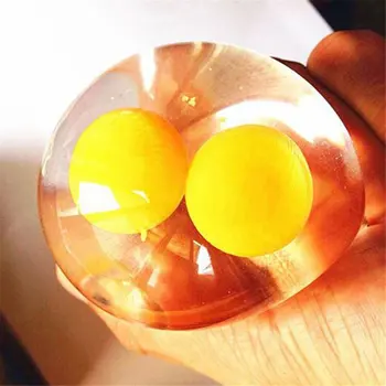 

New Hot! Egg Shape Silica Gel Ball Decompression toys