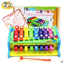 Youdele мульти-функциональный игрушечное пианино Ксилофоны-в противоударный чехол из силикона или фортепиано