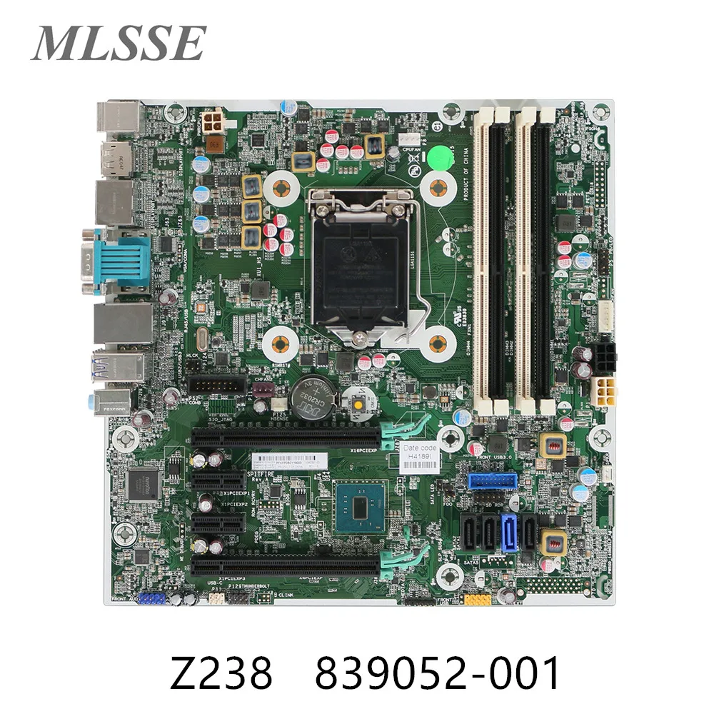 Материнская плата для станции HP Z238 Tower 839052-001 839052-601 833847-001 LGA1151 DDR4 100% протестирована