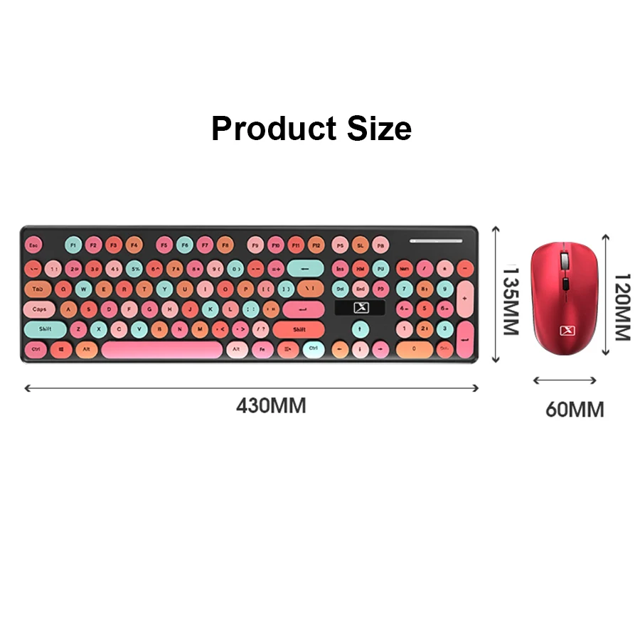 2.4G Wireless Gaming Keyboard For Computer Laptop PC Gamer Mechanical Keyboard Feel Rechargeable Gaming Backlit Keypad For Games