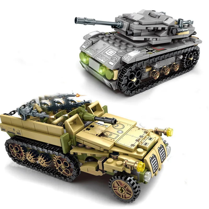Военные автомобили WW2 бронированная машина немецкая модель медицинский грузовик