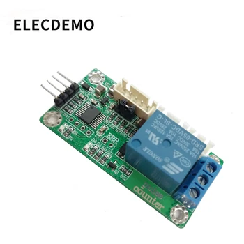 Counting sensor module Photoelectric/Hall switch sensor Pulse signal counting frequency converter Serial port hall magnetic sensor switch module for smart car