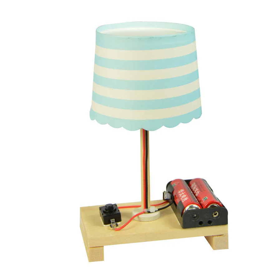 

model material science technology primary students scientifically invent DIY assembly Multicolor Creative paper cup table lamp