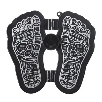 

Electricos Foot Massager Electric Tens Electrodes Terapia Masajeador Pie Mat Circulation Feet Reflexology Deep Kneading Relax