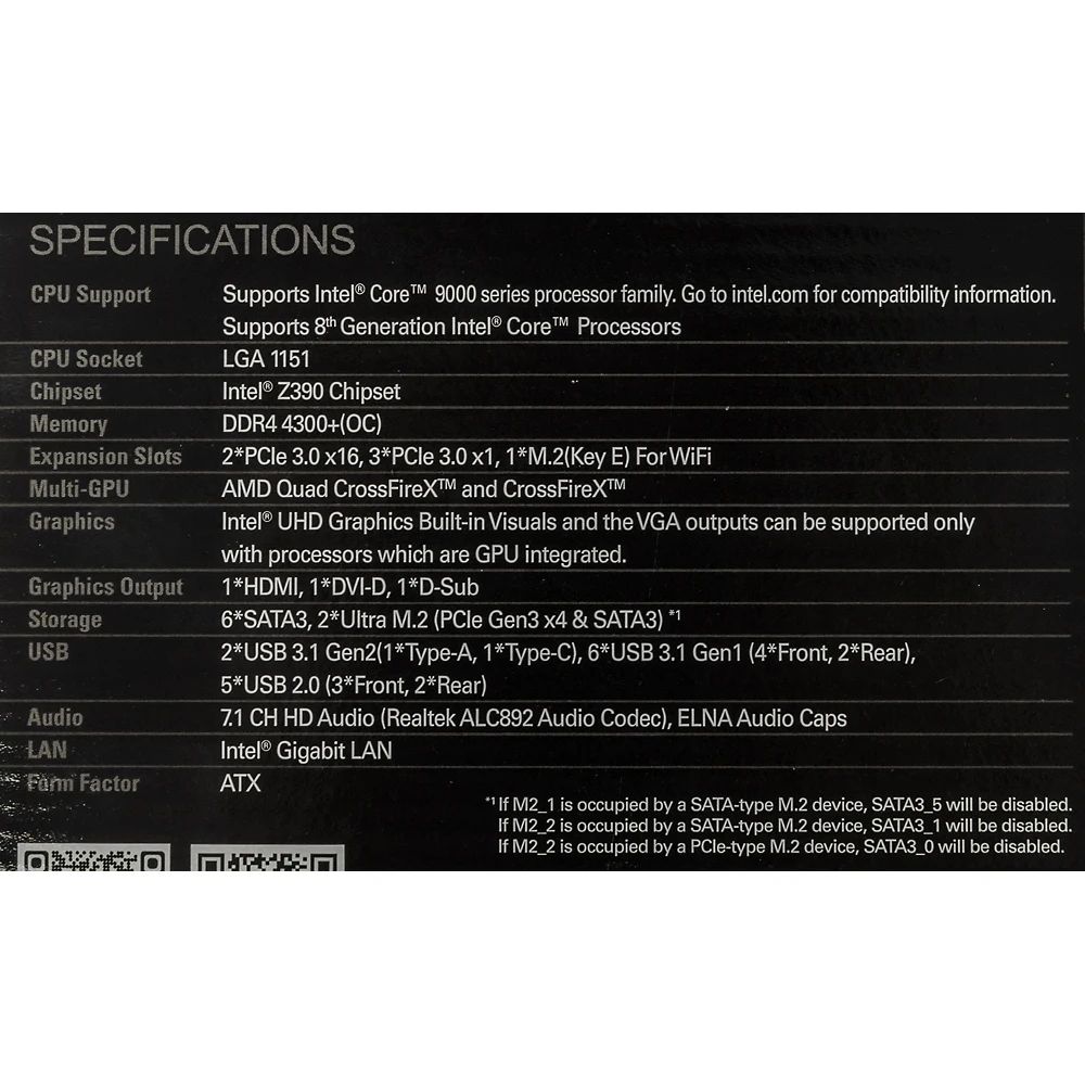 Материнская плата Asrock Z390 PRO4 Soc-1151v2 Intel Z390 4xDDR4 ATX AC`97 8ch(7.1) GbLAN RAID+VGA+DV