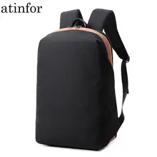 Atinfor легкий Водонепроницаемый рюкзак с защитой от кражи, простой 15,6 дюймовый рюкзак для ноутбука, мужской и женский рюкзак для путешествий, школьная сумка