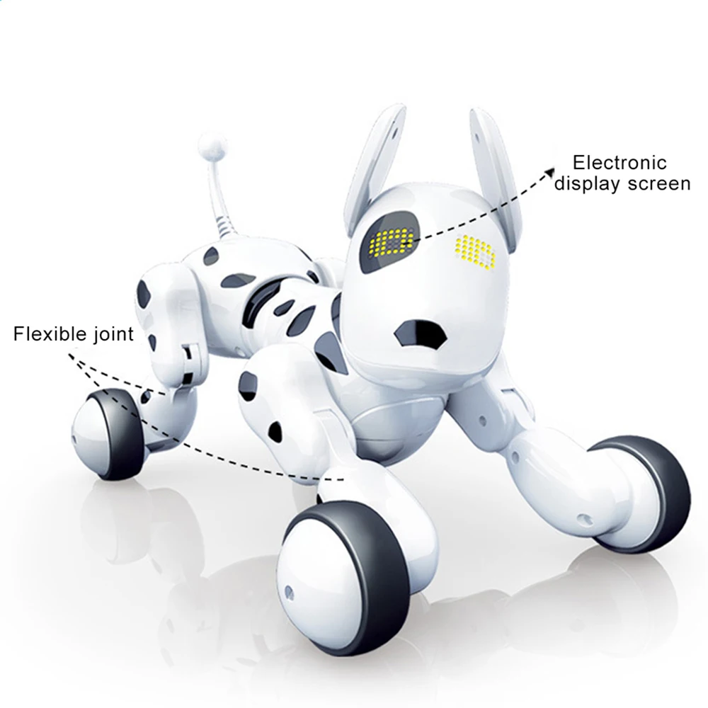 Smart RC робот собака электронный питомец собака щенок детская игрушка прекрасный подарок раннего образования RC интеллигентая(ый) робот подарок на день рождения для детей