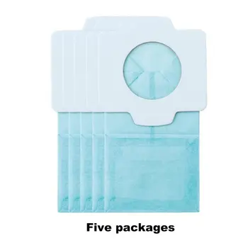

Vacuum Cleaner Accessories Double-Layer High-Efficiency Non-Woven Dust Bag Vacuum Bag 5Pcs Matching Filter