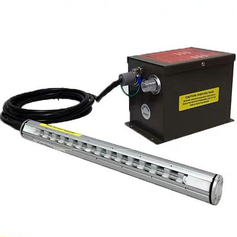 

Static Eliminator SL-009 High voltage generator+2 pcs 250mm Anti Static Bar ESD Ionizer Air Blowers