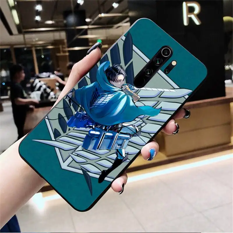 Аниме атака на Титанов Девушка Bling Cute чехол для телефона Redmi Note 8 8A 8T 7 6 6A 5 5A 4 4X 4A Go