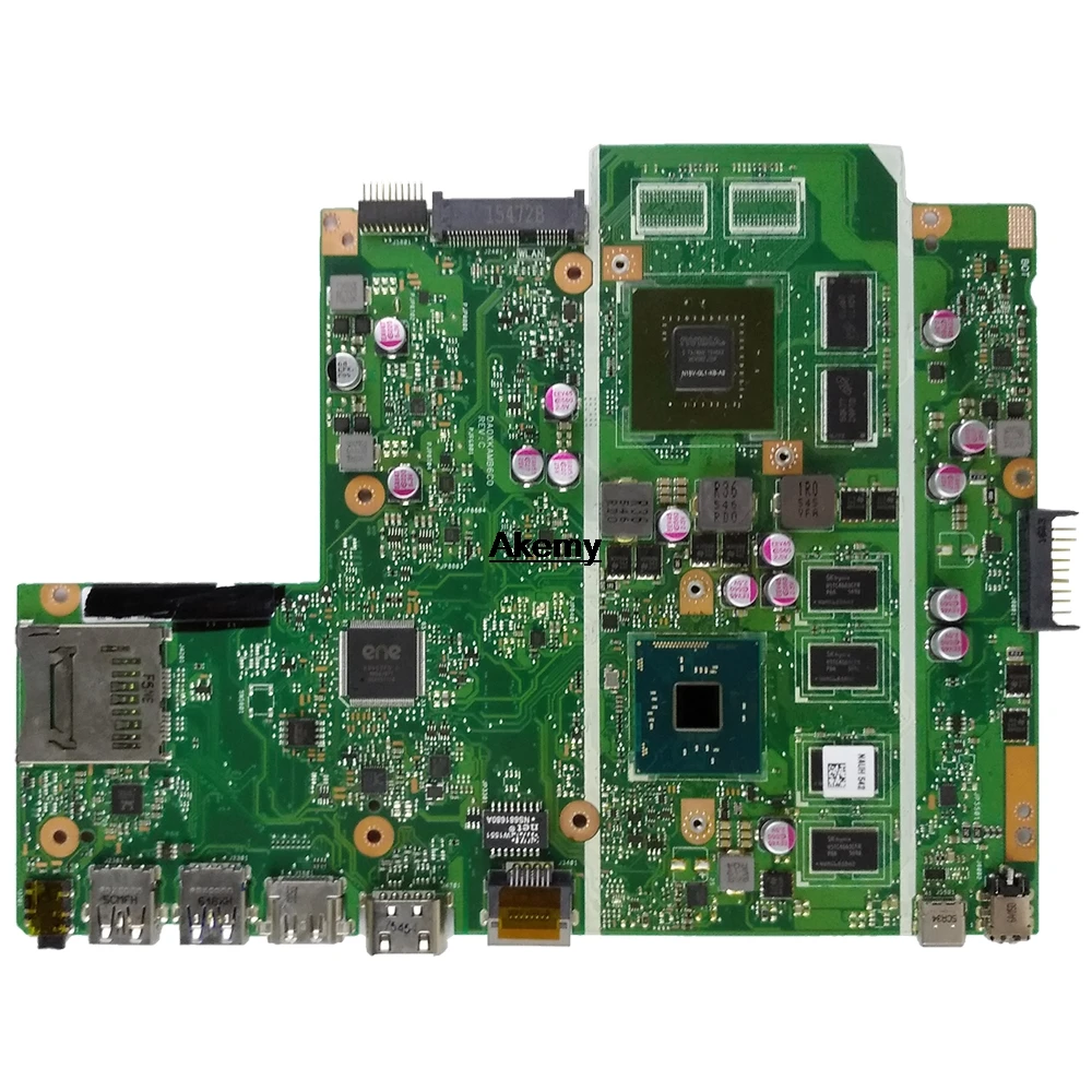 X540SC материнская плата для ноутбука ASUS X540SC X540S X540 тестовая оригинальная материнская плата 4G ram N3700 cpu