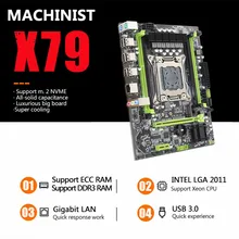 X79 Turbo LGA2011 ATX motherboard