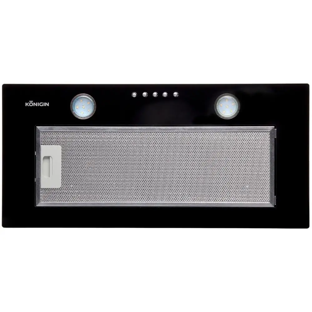 Кухонная вытяжка Konigin Skybox(Black Glass 60