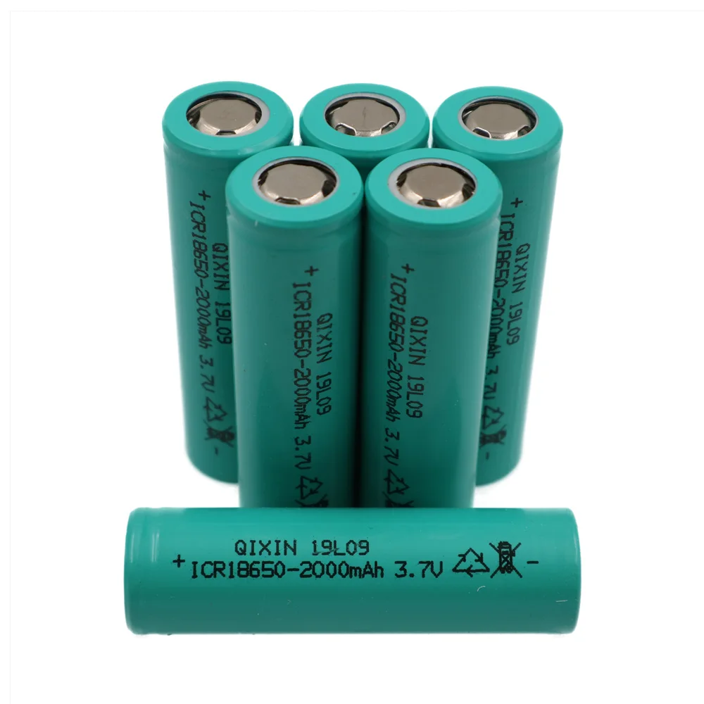 C & P 18650 литий ионные батареи 2000 mAh разрядный ток 20A с большим увеличением