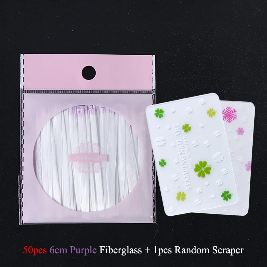 50pcs purple