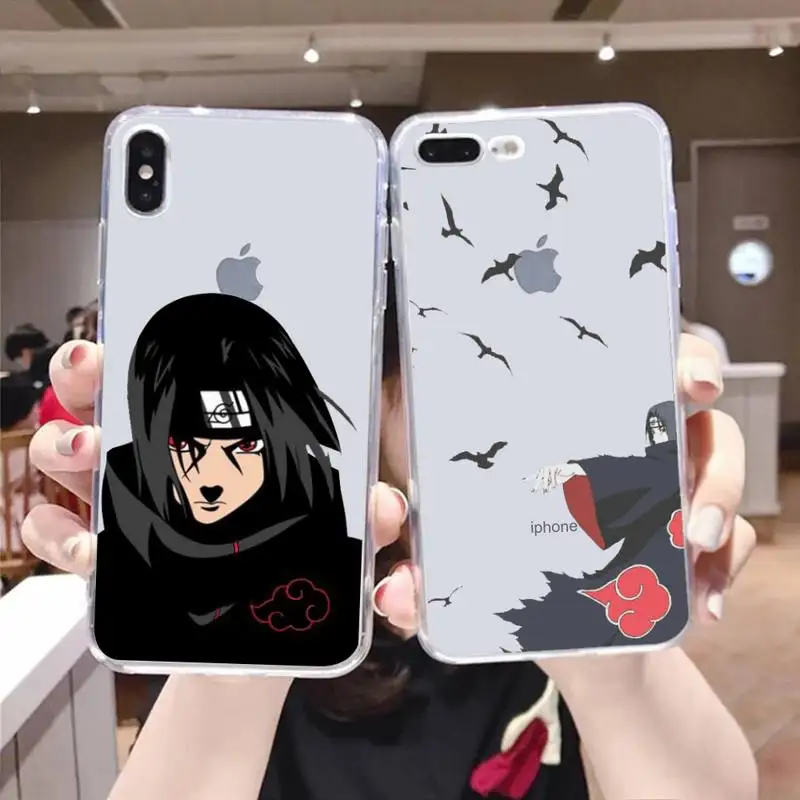 Anime Phone Case For Iphone 12 11 7 8 Pro Mini XS Max Xr X PLUS Transparent Coque Cover|Phone Case & Covers| - AliExpress