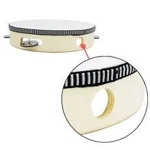 " ручной Тамбурин барабан колокольчик БЕРЕЗЫ металлические джинглы Ударные музыкальные M7DC