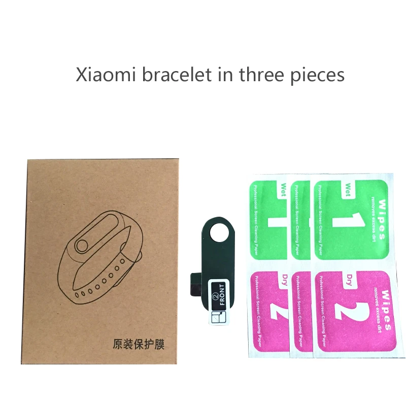 Новинка 2021 Высококачественная Защита экрана для браслета Xiaomi 5 HD мягкая пленка на