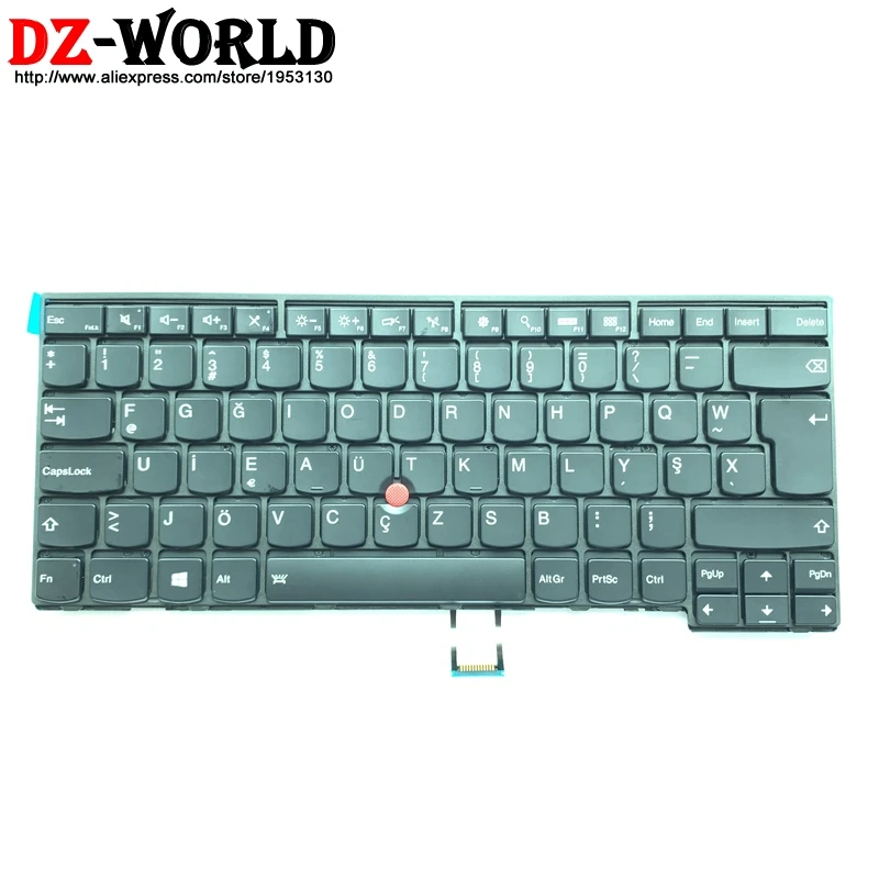 Турецкая клавиатура TUF с подсветкой для Lenovo Thinkpad T440 T440S T431S T440P T450 T450S T460 Teclado 04X0174