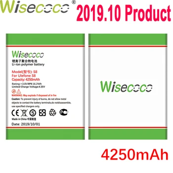

WISECOCO 4250mAh S8 Battery For Ulefone S8 Mobile Phone In Stock Latest Production High Quality Battery+Tracking Number