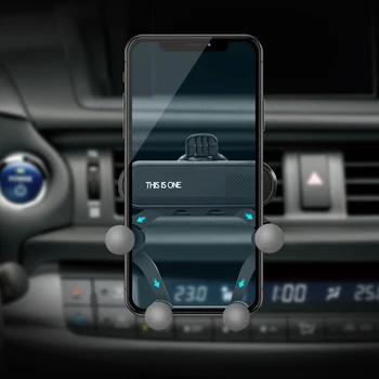 

Gravity Car mobile phone Holder For Mitsubishi Lancer 10 9 Outlander 3 ASX Kia Rio 3 4 Sportage 2019 2011 Sorento Picanto Optima