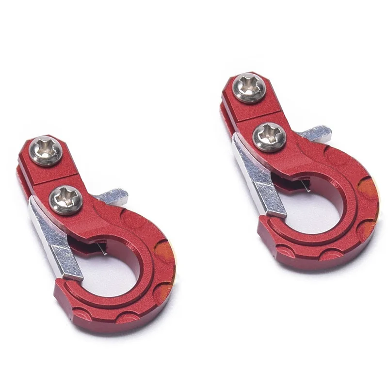 

RC Crawler Accessories with Trailer Hook for 1/10 Axial SCX10 90046 TAMIYA CC01 RC4WD D90 D110 TF2 Traxxas TRX4