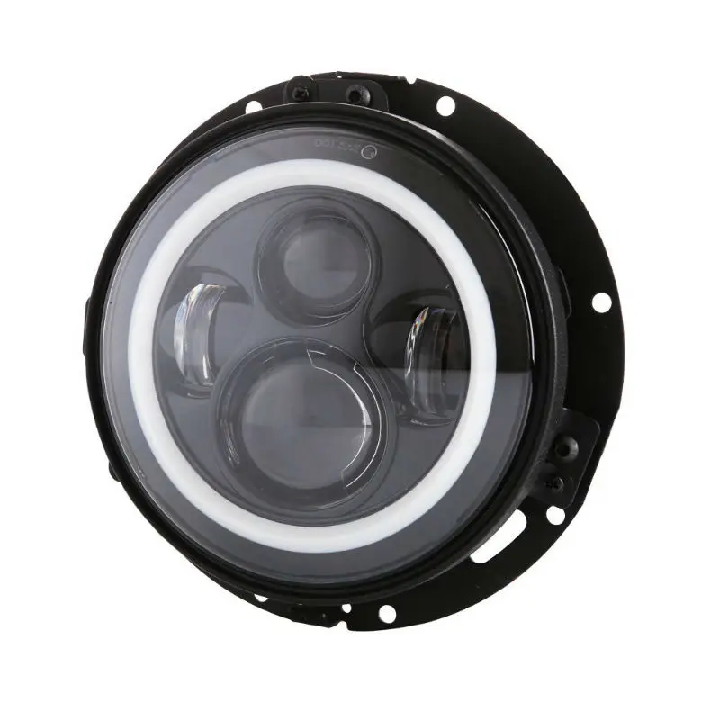 7inch LED headlight with halo ring and bracket4800